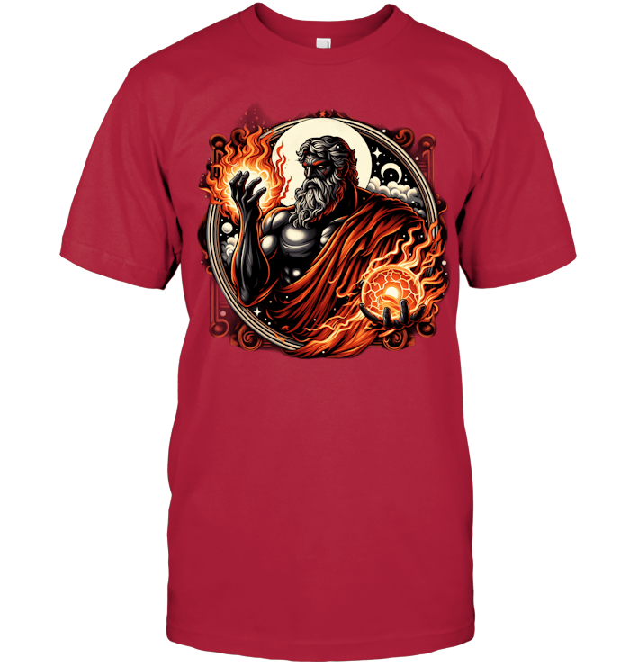 Flames of Olympus God of Fire T-Shirt