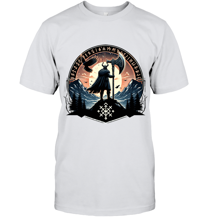 Oath to Valhalla Viking Warrior T-Shirt