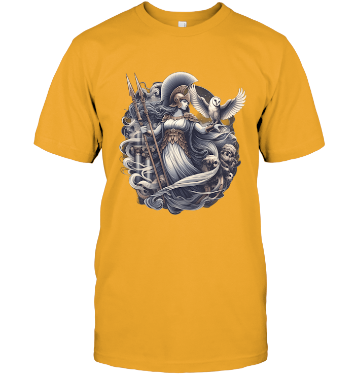 Daughter of Zeus Athena Warrior T-Shirt