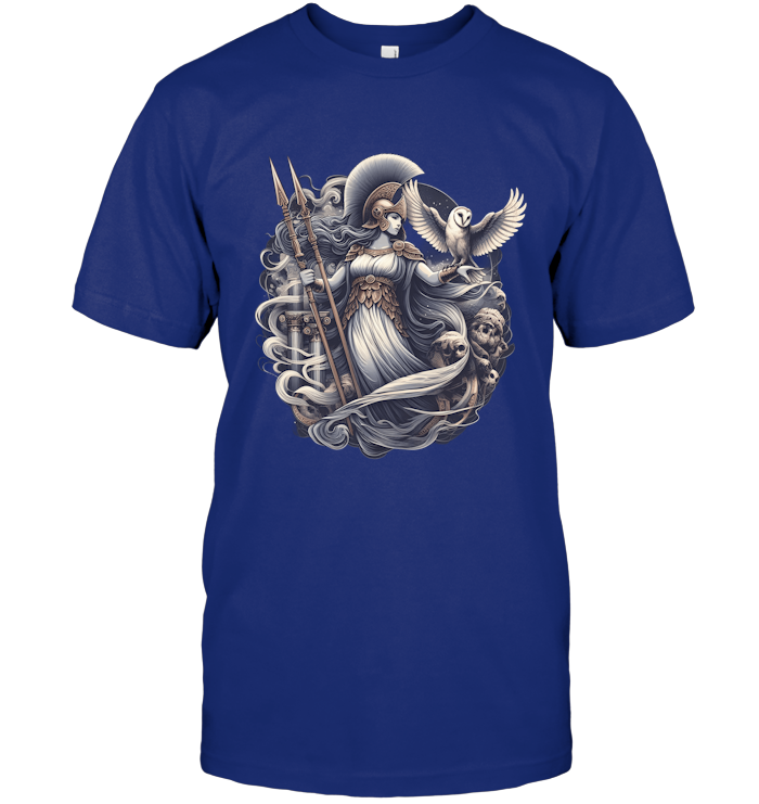 Daughter of Zeus Athena Warrior T-Shirt
