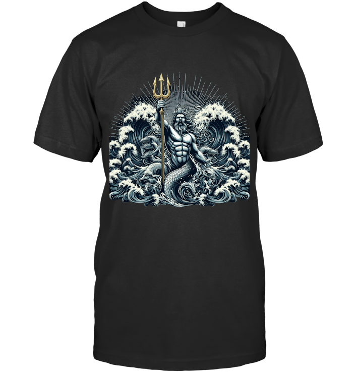 Poseidon's Wrath God of the Sea T-Shirt