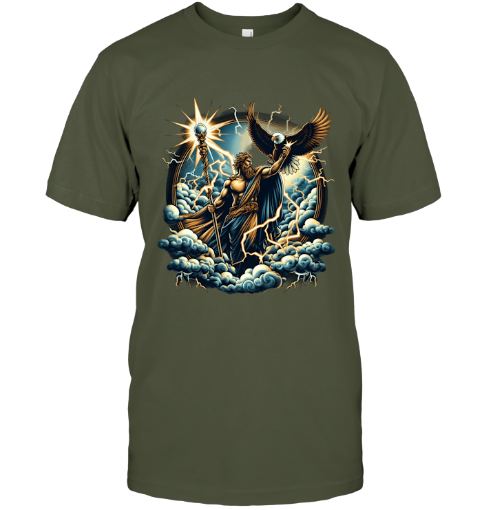 Zeus Unleashed King of Olympus T-Shirt