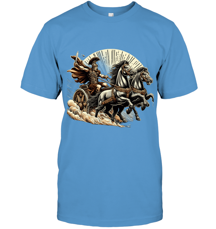 Legion’s Fury Roman Chariot Warrior T-Shirt