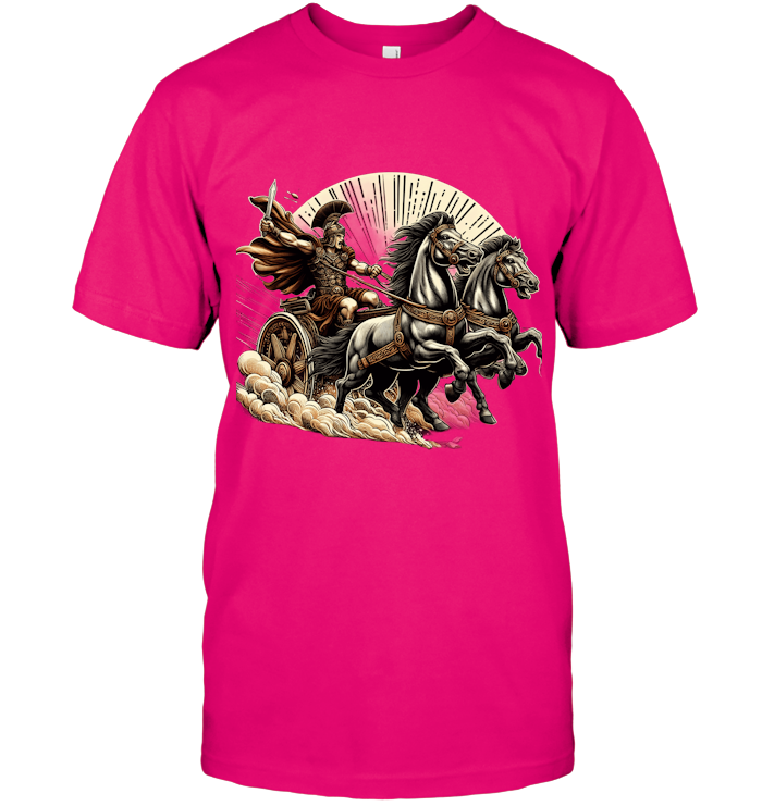Legion’s Fury Roman Chariot Warrior T-Shirt