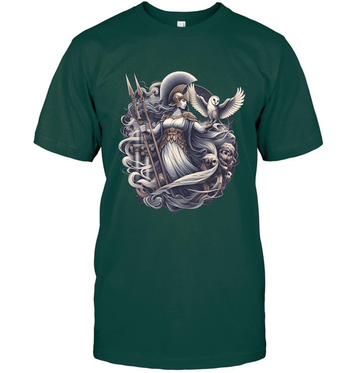 Daughter of Zeus Athena Warrior T-Shirt