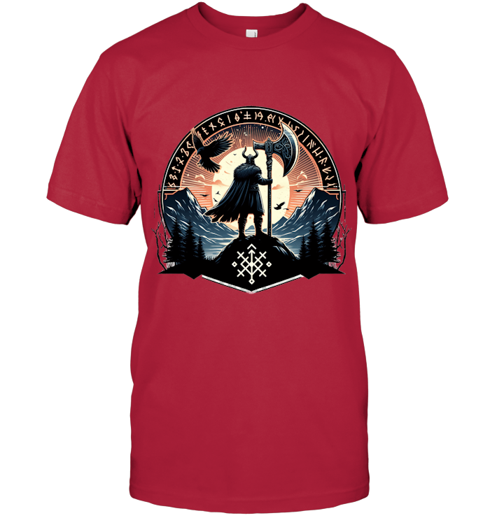 Oath to Valhalla Viking Warrior T-Shirt
