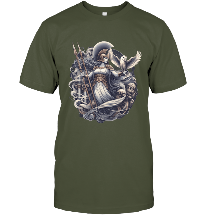 Daughter of Zeus Athena Warrior T-Shirt