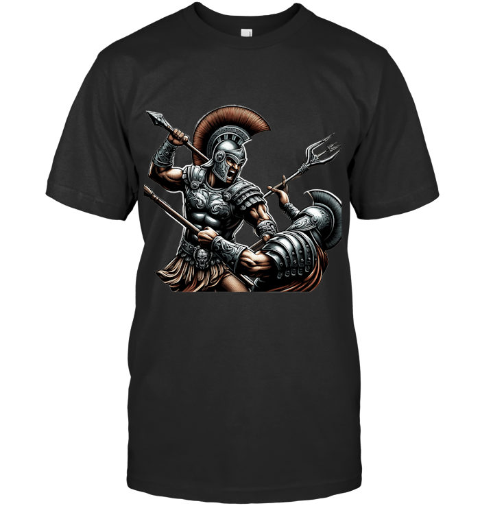 Clash of Titans Gladiator Battle T-Shirt