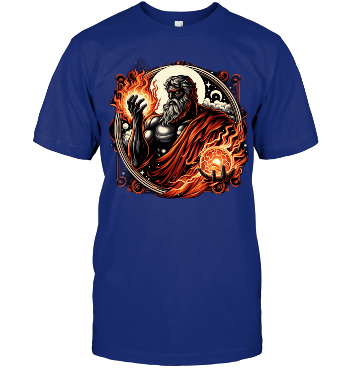 Flames of Olympus God of Fire T-Shirt