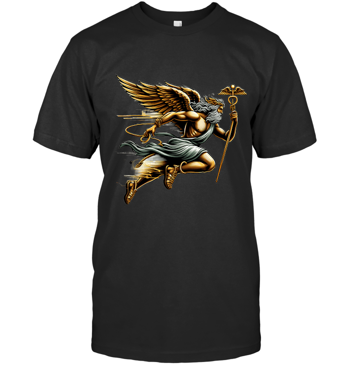 Wings of Hermes Messenger of the Gods T-Shirt