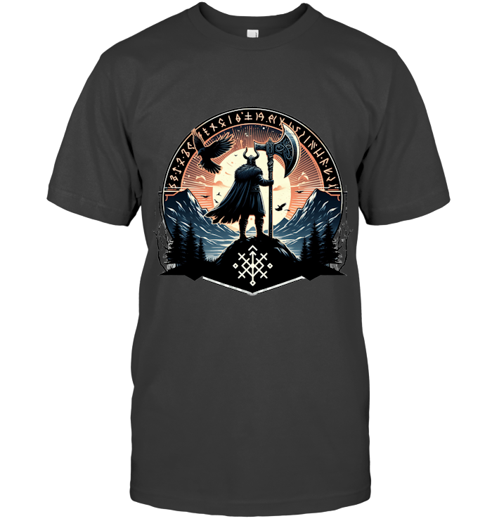 Oath to Valhalla Viking Warrior T-Shirt