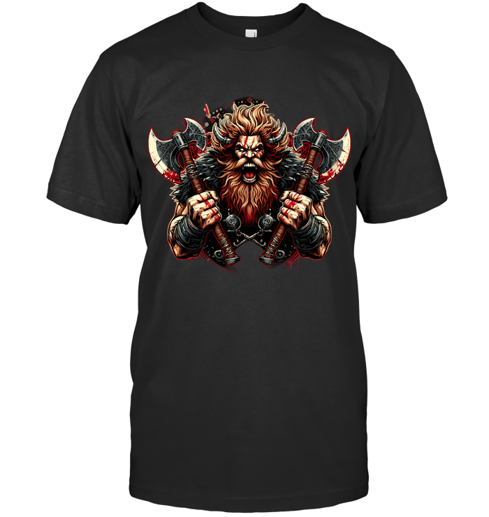 Valhalla’s Wrath Viking Berserker T-Shirt