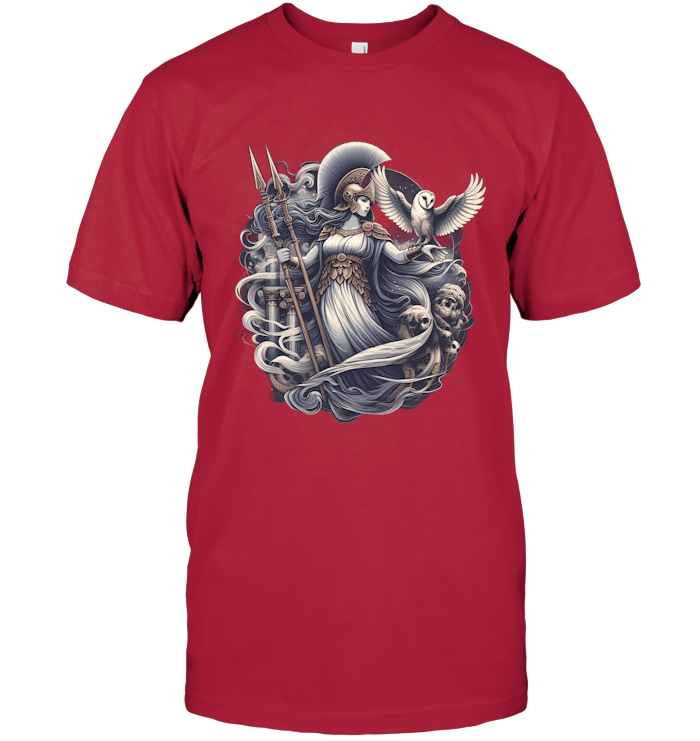 Daughter of Zeus Athena Warrior T-Shirt
