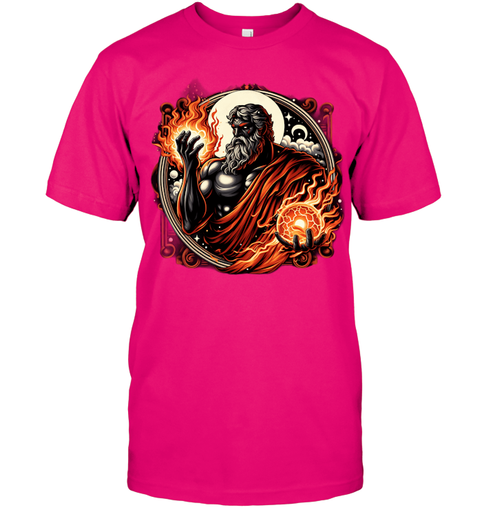 Flames of Olympus God of Fire T-Shirt