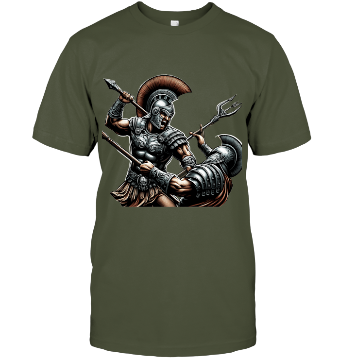 Clash of Titans Gladiator Battle T-Shirt