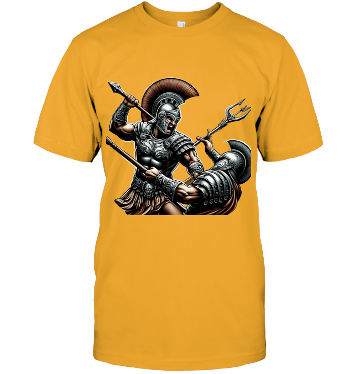 Clash of Titans Gladiator Battle T-Shirt