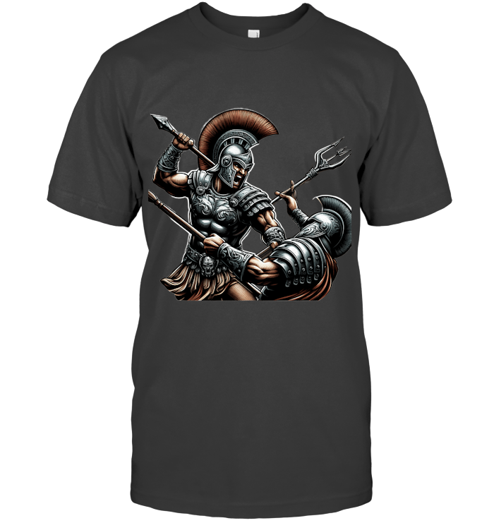 Clash of Titans Gladiator Battle T-Shirt