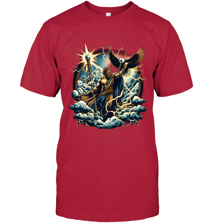 Zeus Unleashed King of Olympus T-Shirt