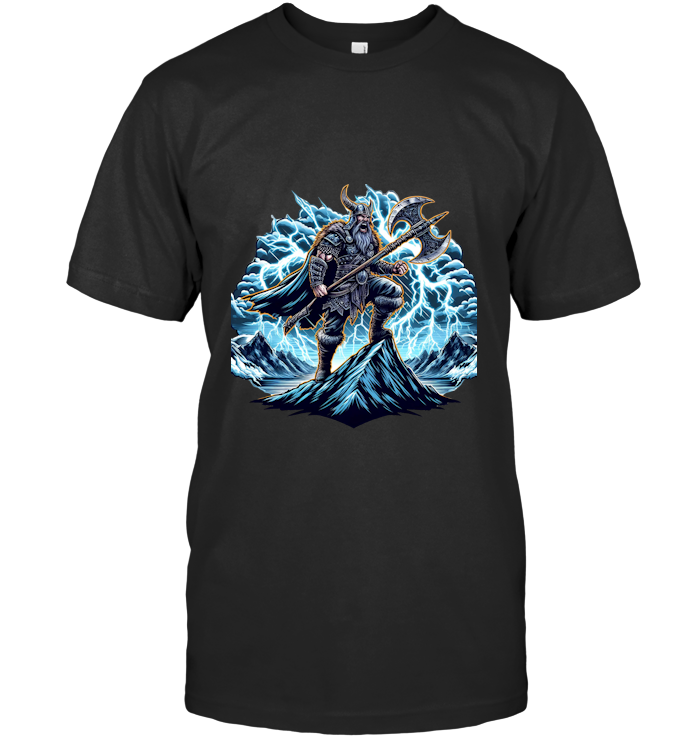 Wrath of Odin Viking Warrior T-Shirt
