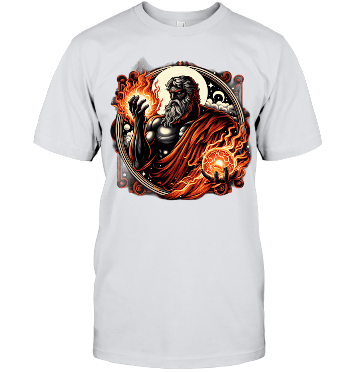 Flames of Olympus God of Fire T-Shirt