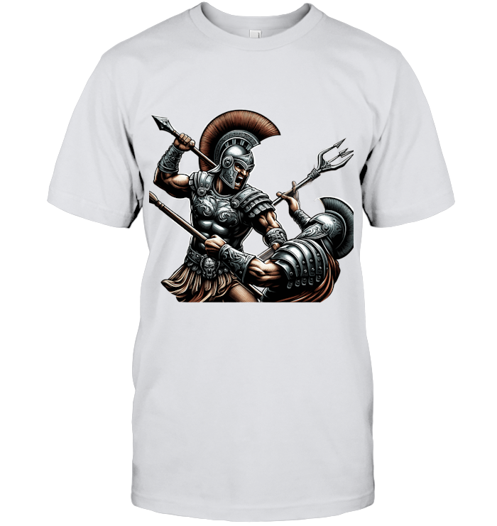 Clash of Titans Gladiator Battle T-Shirt