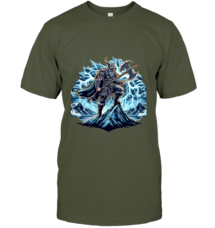 Wrath of Odin Viking Warrior T-Shirt