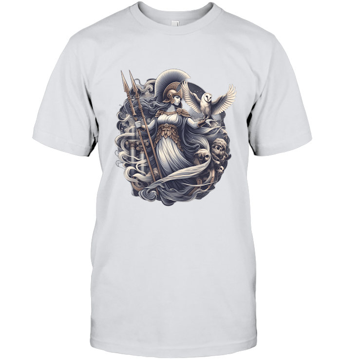 Daughter of Zeus Athena Warrior T-Shirt