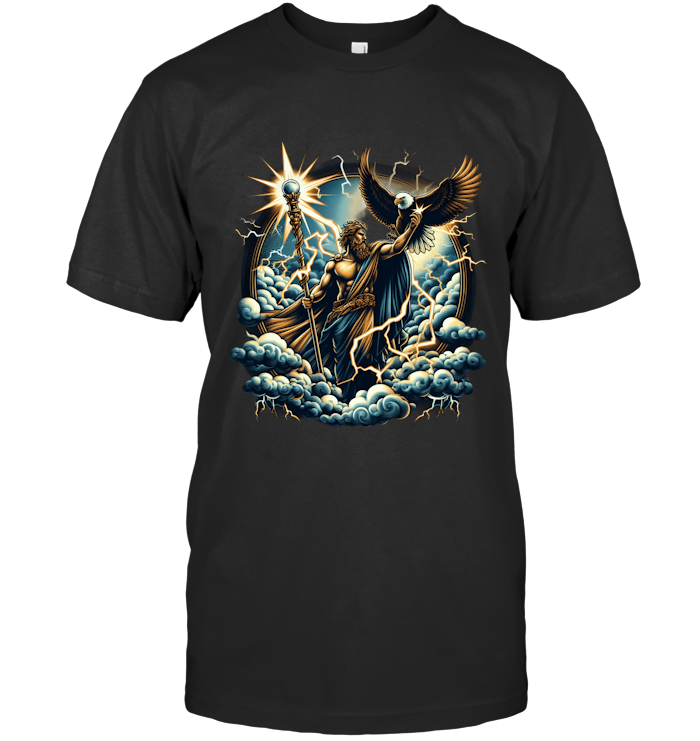 Zeus Unleashed King of Olympus T-Shirt