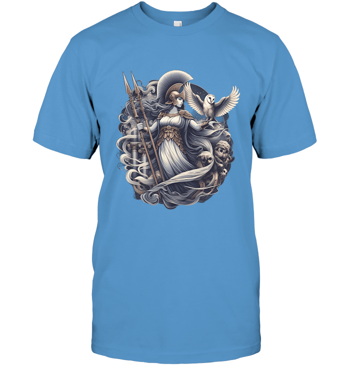 Daughter of Zeus Athena Warrior T-Shirt