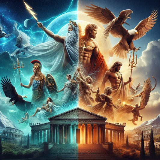 Roman Mythology vs. Greek Mythology: Key Differences and Similarities